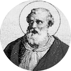 Portrait medallion of Pope Anacletus, after the basilica frieze