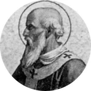Portrait medallion of Pope Leo II, after the basilica frieze
