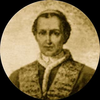 Portrait medallion of Pope Leo XII, after the basilica frieze