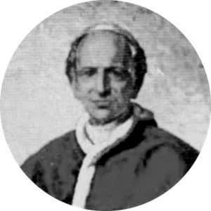 Portrait medallion of Pope Leo XIII, after the basilica frieze