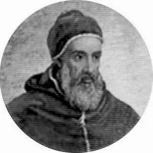 Portrait medallion of Pope Paul IV, after the basilica frieze