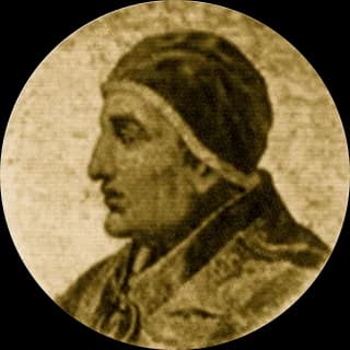 Portrait medallion of Pope Pius III, after the basilica frieze