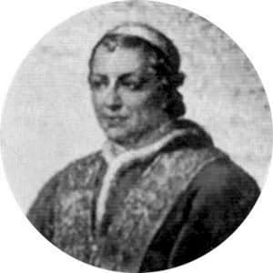 Portrait medallion of Pope Pius IX, after the basilica frieze