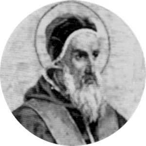Portrait medallion of Pope Pius V, after the basilica frieze