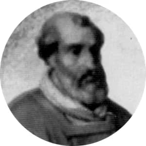 Portrait medallion of Pope Anastasius IV, after the basilica frieze