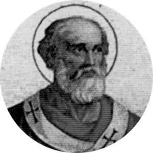 Portrait medallion of Pope Benedict II, after the basilica frieze