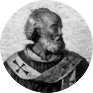 Portrait medallion of Pope Boniface II, after the basilica frieze