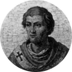 Portrait medallion of Pope Clement II, after the basilica frieze