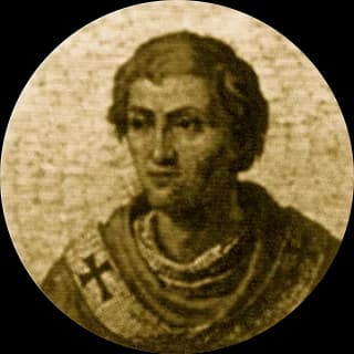 Portrait medallion of Pope Clement II, after the basilica frieze