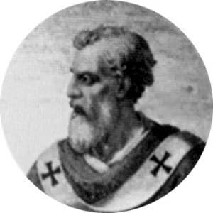 Portrait medallion of Pope Clement III, after the basilica frieze