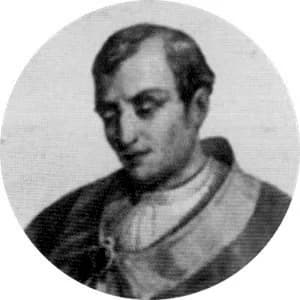 Portrait medallion of Pope Donus, after the basilica frieze