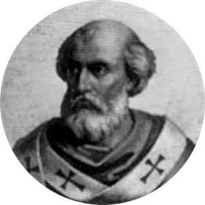 Portrait medallion of Pope Eugene II, after the basilica frieze