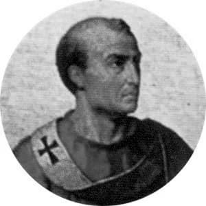 Portrait medallion of Pope Gregory VI, after the basilica frieze
