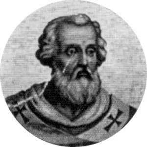 Portrait medallion of Pope John VII, after the basilica frieze