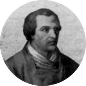 Portrait medallion of Pope John XIV, after the basilica frieze