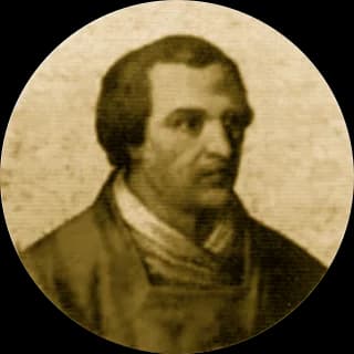Portrait medallion of Pope John XIV, after the basilica frieze