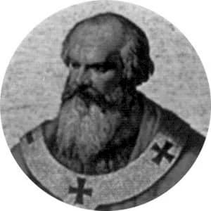 Portrait medallion of Pope John XVII, after the basilica frieze