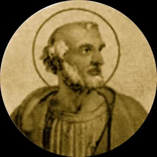 Portrait medallion of Pope Leo I, after the basilica frieze
