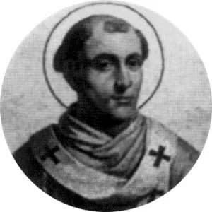 Portrait medallion of Pope Leo IV, after the basilica frieze