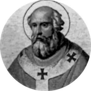 Portrait medallion of Pope Leo IX, after the basilica frieze