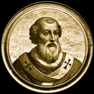 Portrait medallion of Pope Leo VIII, after the basilica frieze