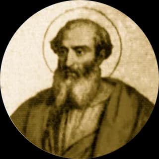 Portrait medallion of Pope Lucius I, after the basilica frieze