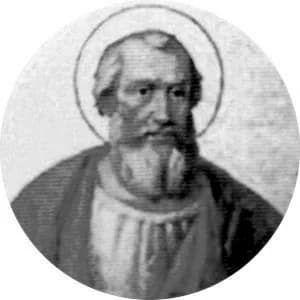Portrait medallion of Pope Mark, after the basilica frieze