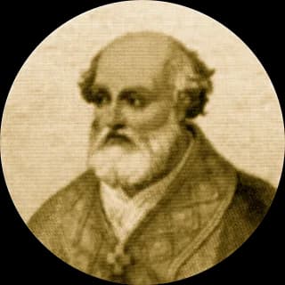 Portrait medallion of Pope Paschal II, after the basilica frieze