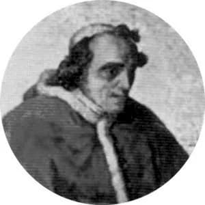 Portrait medallion of Pope Pius VII, after the basilica frieze