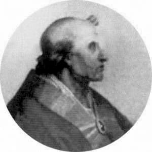 Portrait medallion of Pope Sergius III, after the basilica frieze
