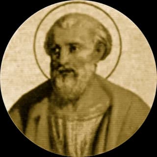 Portrait medallion of Pope Sixtus III, after the basilica frieze