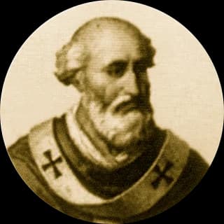 Portrait medallion of Pope Urban II, after the basilica frieze