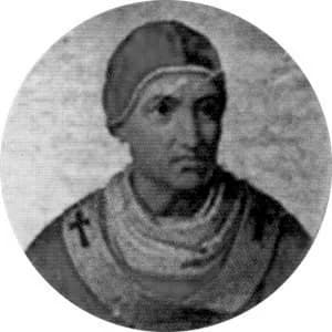 Portrait medallion of Pope Urban III, after the basilica frieze