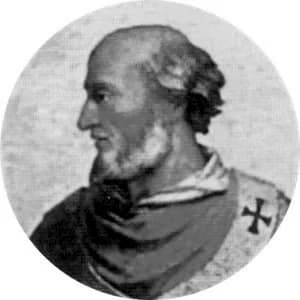 Portrait medallion of Pope Victor II, after the basilica frieze