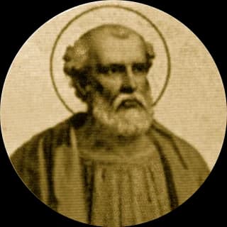 Portrait medallion of Pope Zosimus, after the basilica frieze
